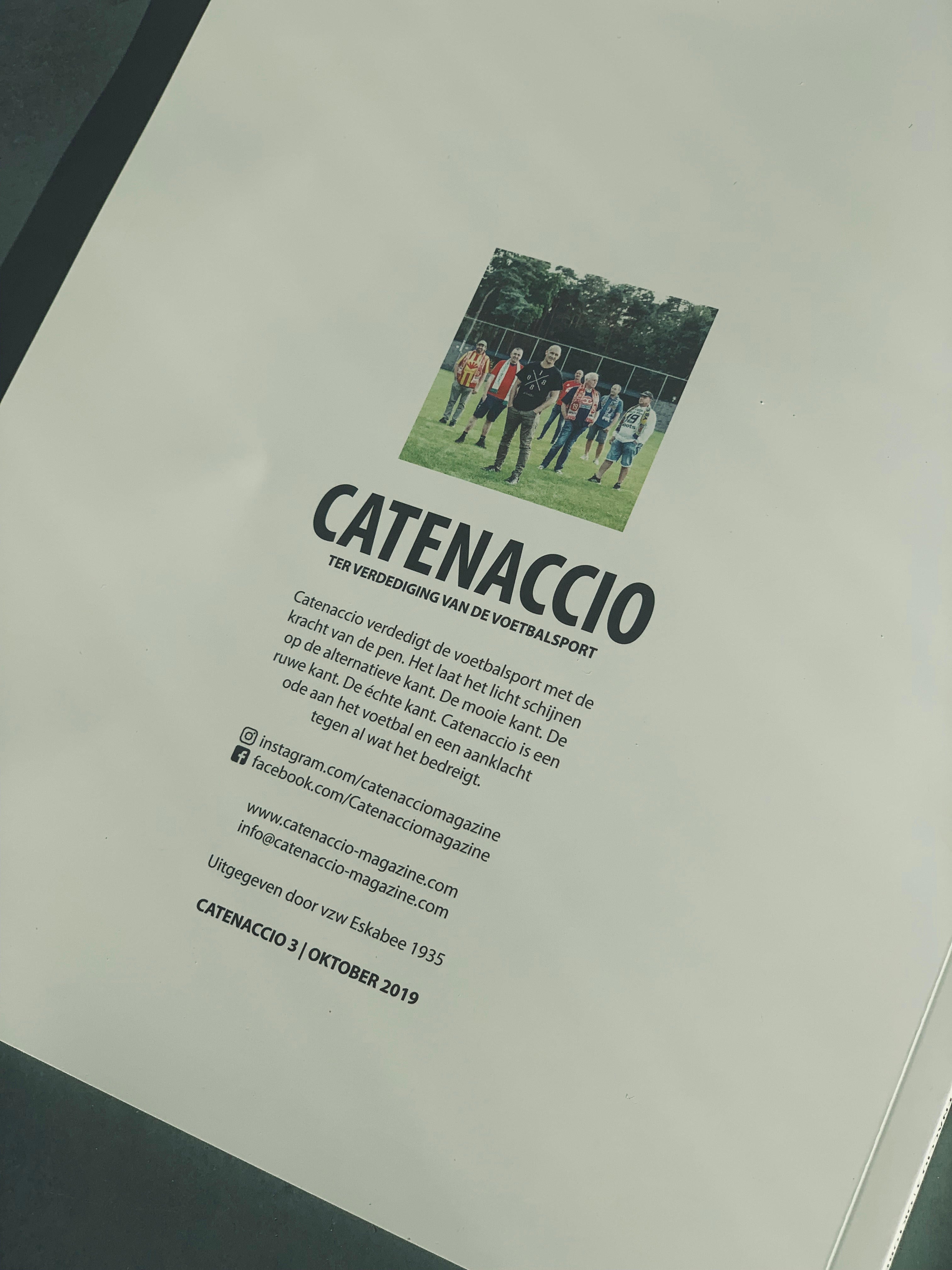 Catenaccio Magazine #3